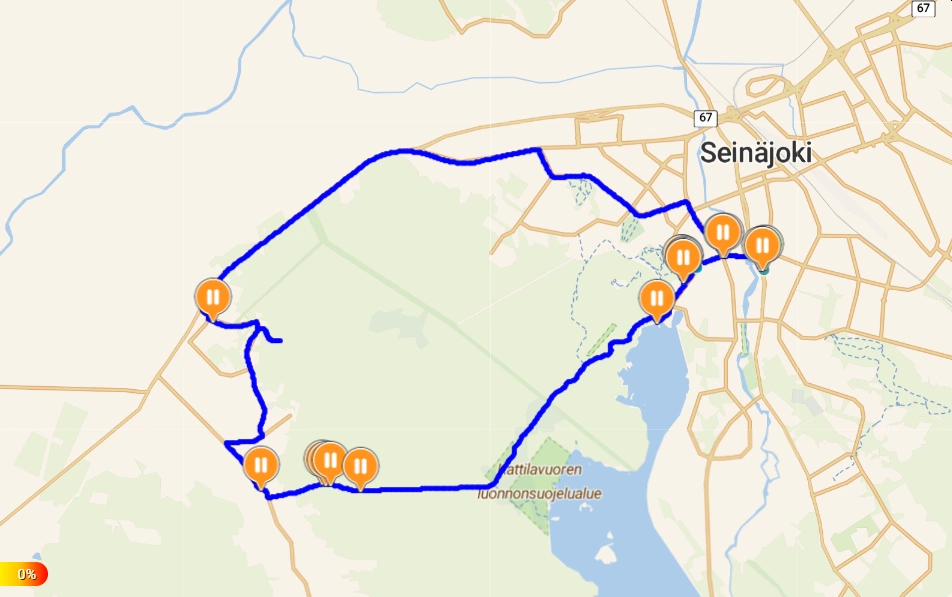 22.6.2024 Ahonkylä - Pitkäkuja - Tapulikuja.