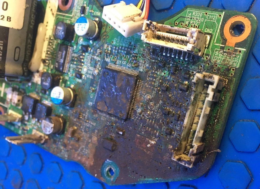 pcb damaged